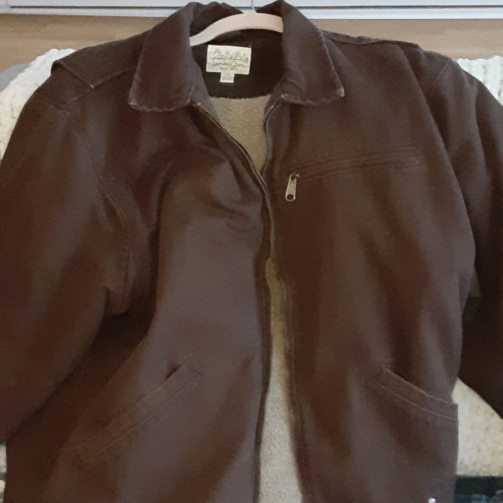 Cabellas canvas work jacket